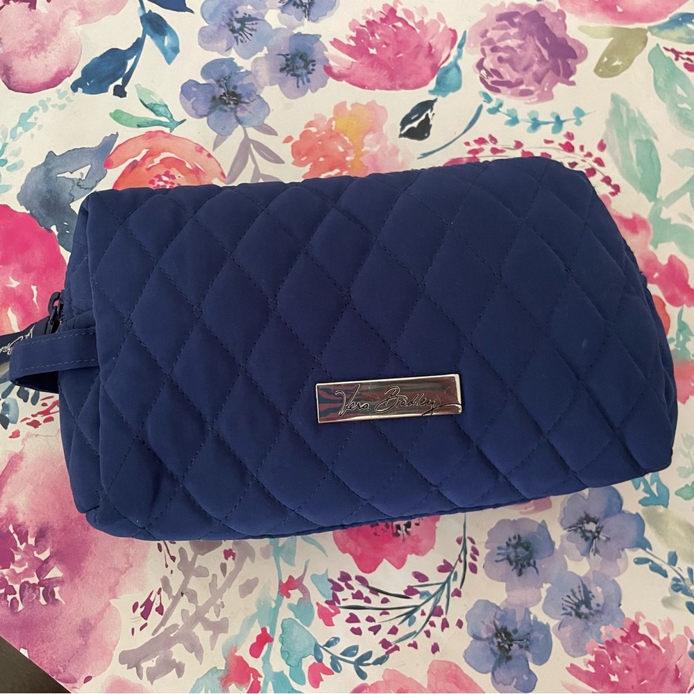 Vera Bradley quilted pouch